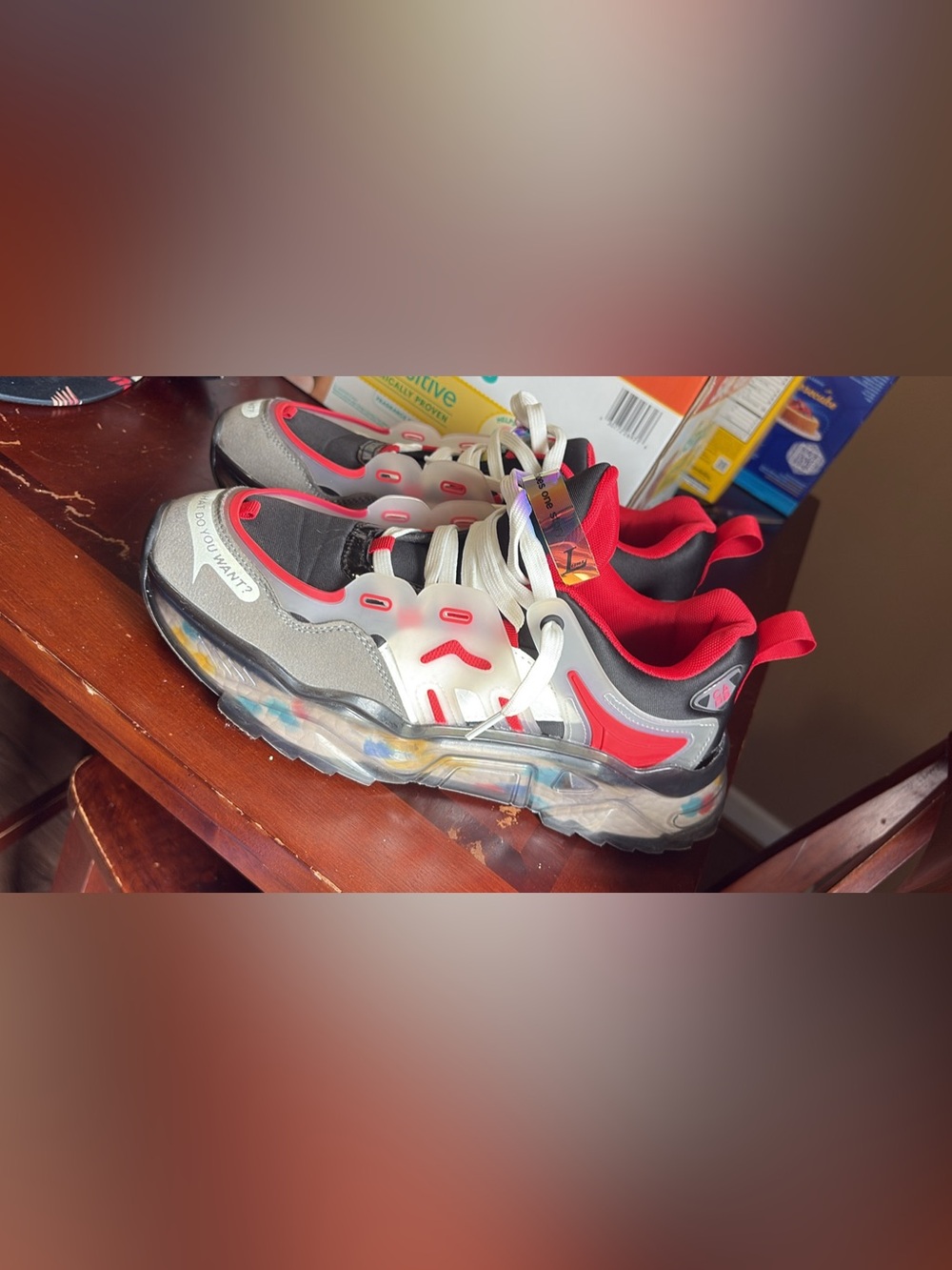 What do you mean? Sneakers size 10.5 men